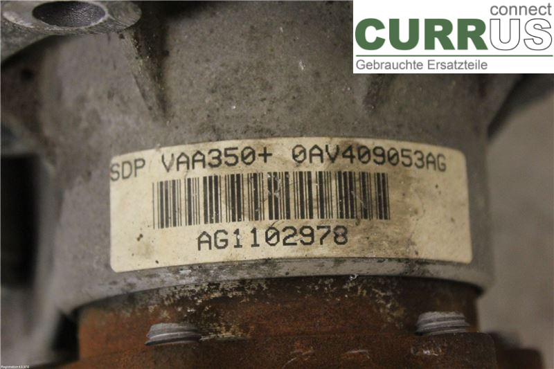 VW PASSAT  11-14 Distribution gear box 0AV409053AG CFGC