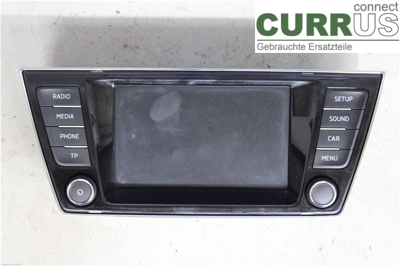 SKODA FABIA  15- Radio CD / multimediepanel 6V0919604 CJZC