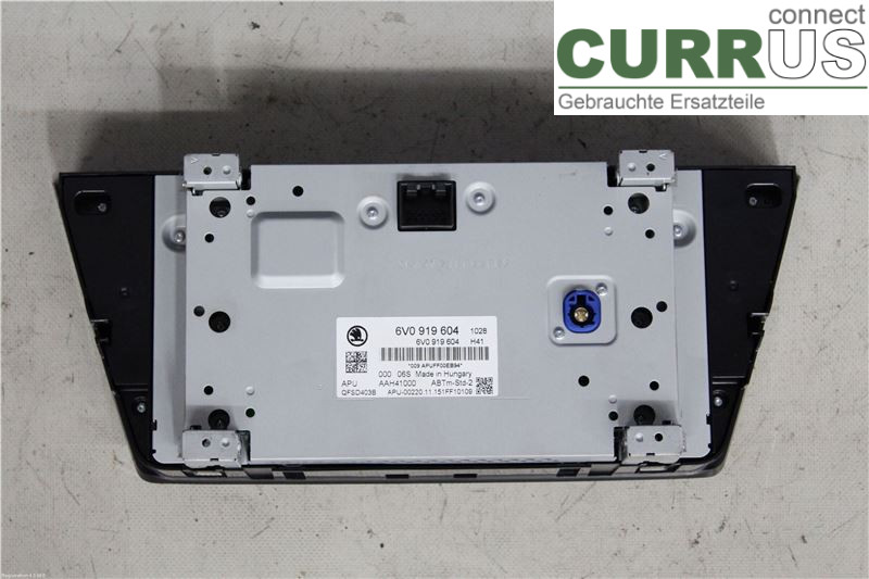 SKODA FABIA  15- Radio CD / multimediepanel 6V0919604 CJZC