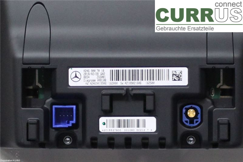 MB A-KLASS (W176)   13-18 Monitor A2469006819 M270.910