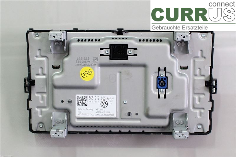 VW GOLF / E-GOLF VII 13-20 Radio CD / Multimedia panel 5G6919605A CHZC