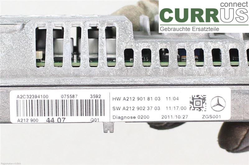 MB CLS-KLASS (C218/X218)   11-17 Monitor A2129004407 OM642.854