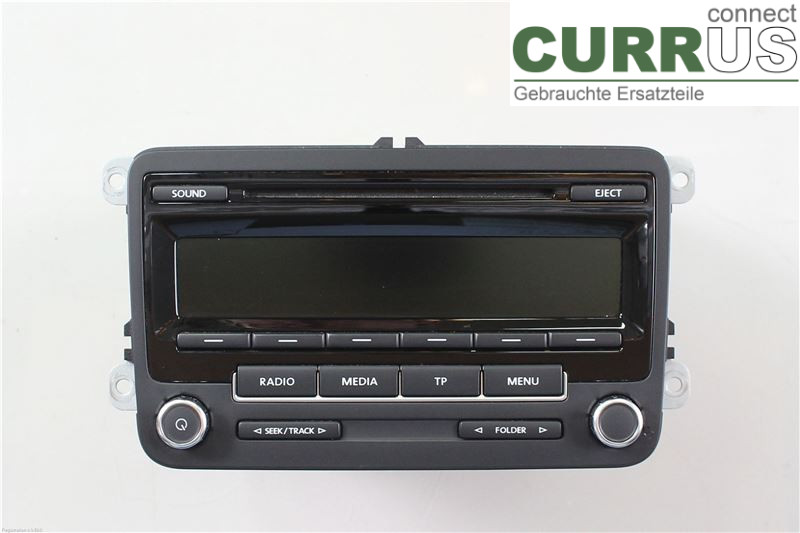 VW PASSAT  11-14 Radio-CD-/Multimedia-Panel 1K0057186AN CFGC