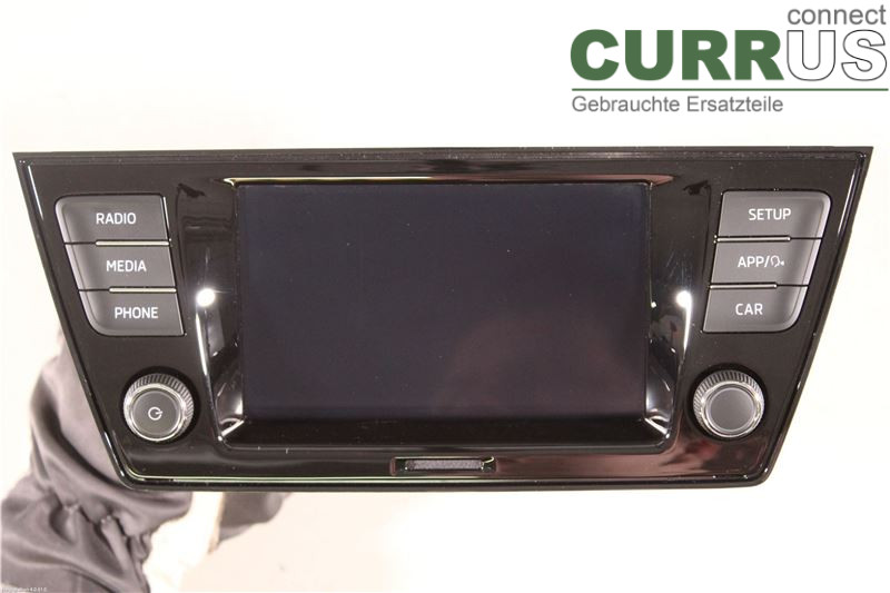 SKODA FABIA  15- Radio CD / Multimedia panel 6V0035871H DKLD