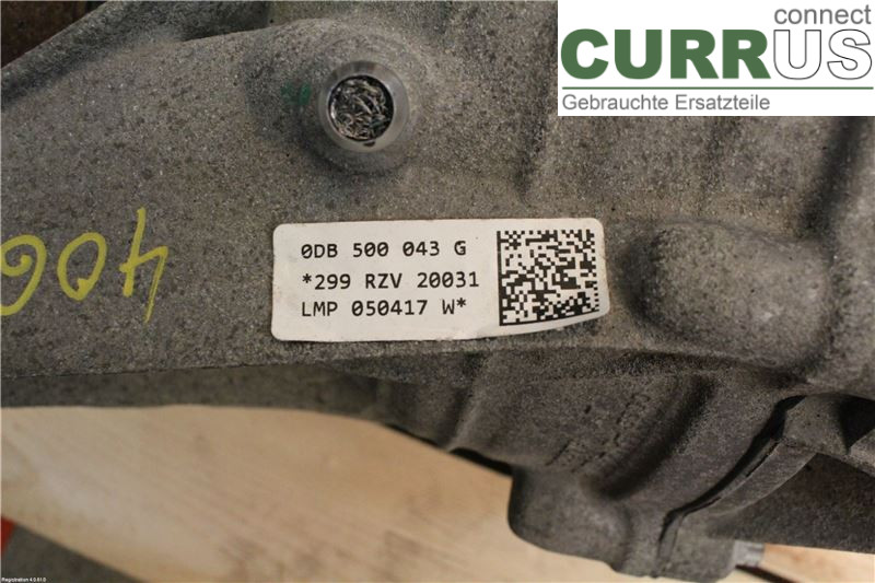 AUDI A4/S4  B9 16-19 Differential 0DB500043G DETA