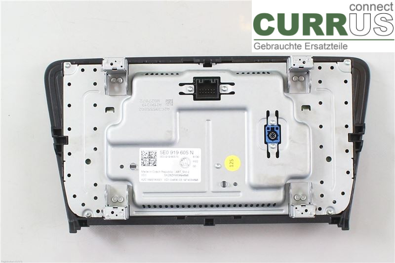 SKODA OCTAVIA  13-20 Radio CD / Multimedia panel 5E0919605N DKRF