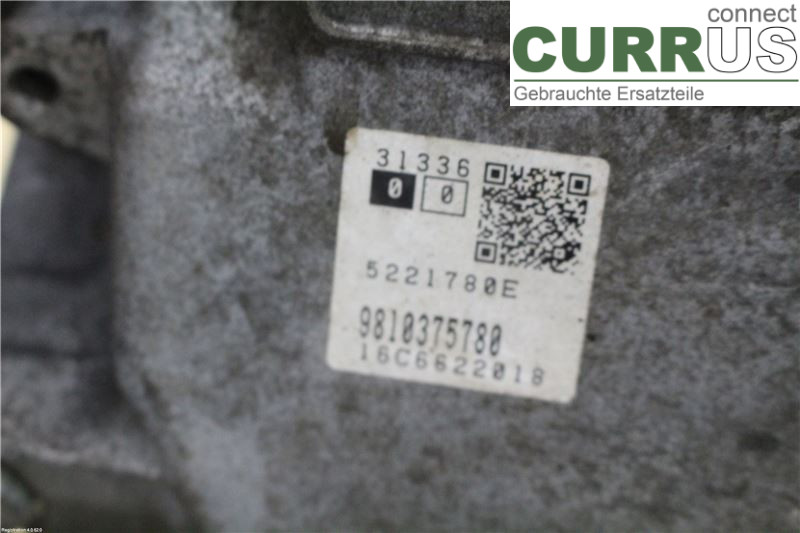 PEUGEOT 508  11-18 Gearbox (Automatic) 9810375780 AHW