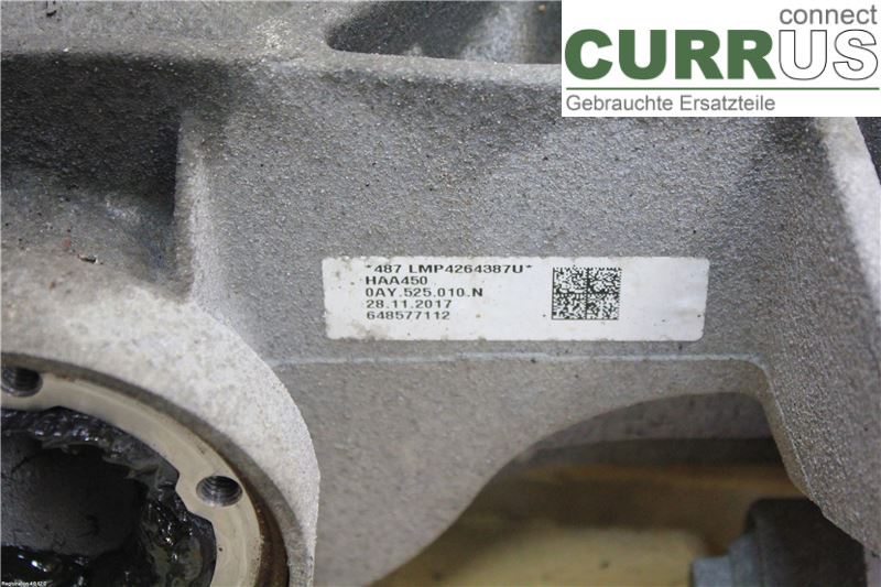 AUDI Q3 8U  12-18 Differential 0AY525010N DFTA