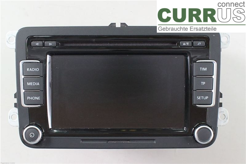 VW PASSAT  11-14 Radio CD / Multimedia panel 3C8057195FX CFGB