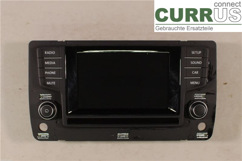 VW GOLF / E-GOLF VII   13-20 Radio CD / panneau multimédia 5G0919605 CJZA