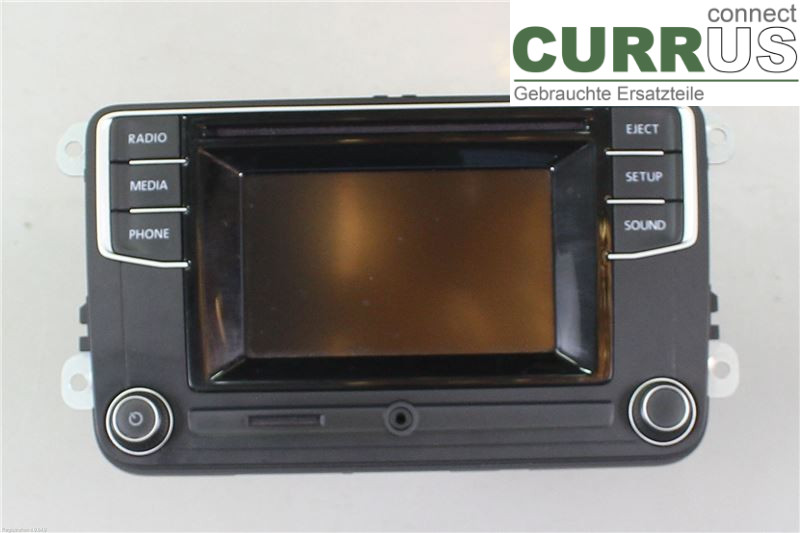 VW CADDY  16-20 Radio CD / panel multimedialny 1K8035150H DFSD