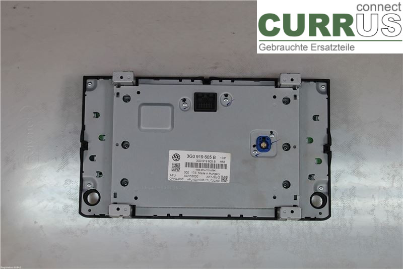 VW PASSAT  15-19 Radio CD / Multimedia panel 3G0919605B DFGA