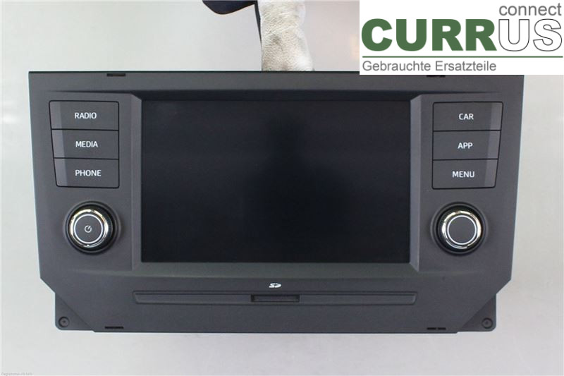 SEAT IBIZA V  17-20 Radio CD /Multimediapanel 6F0035871B DKRF