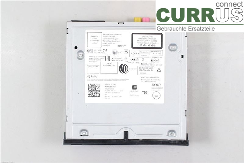 SEAT LEON   13-20 Radio CD / Multimedia panel 5QA035824B CJXC