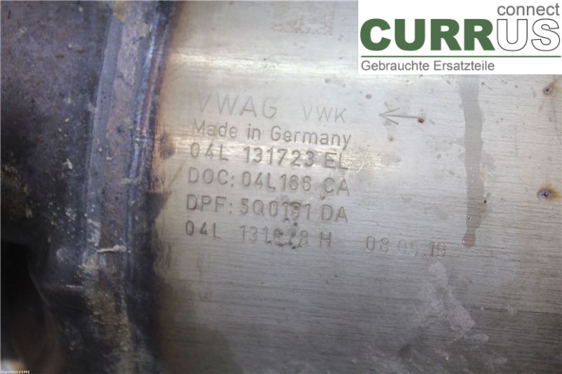 VW GOLF / E-GOLF VII   13-20 Particle Filter 04L131678HX DGTE