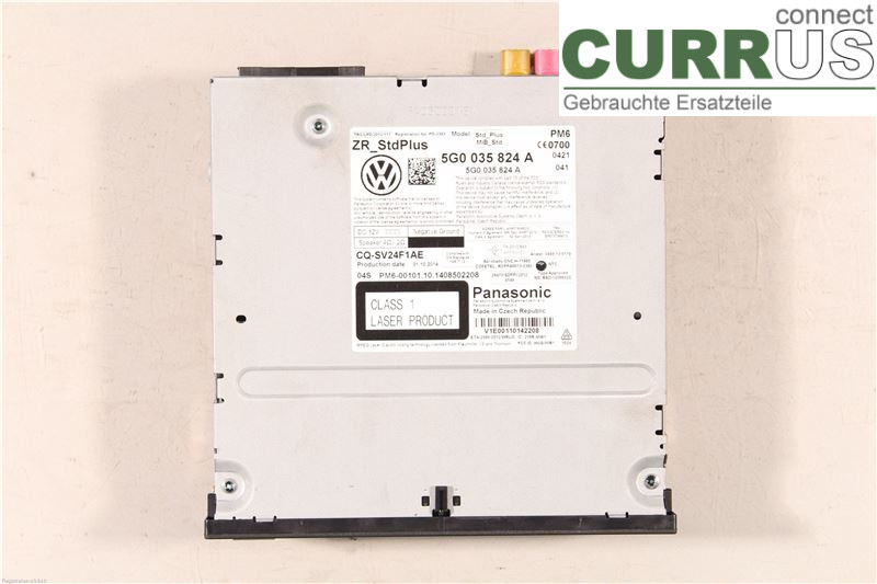 VW GOLF / E-GOLF VII   13-20 Radio-CD-/Multimedia-Panel 5G0035824AX CJZA