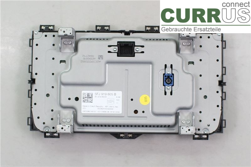 SEAT ATECA  16- Radio CD / multimediepanel 5FJ919605B DADA