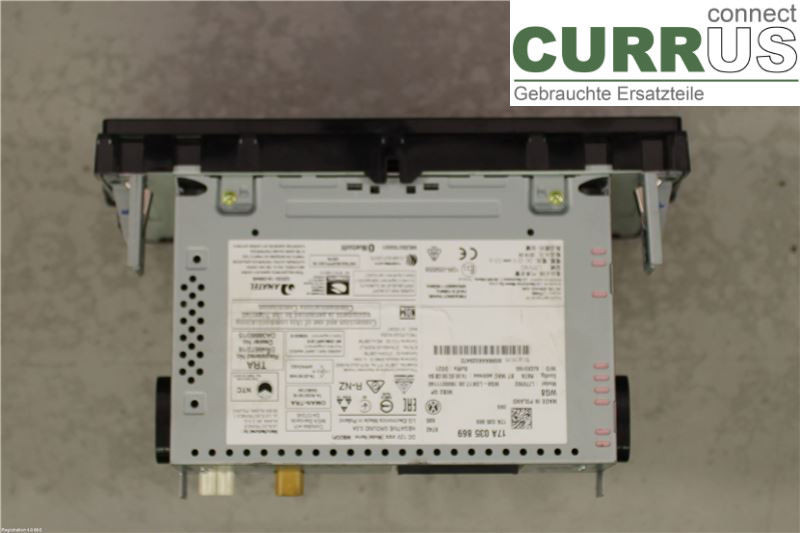 VW POLO VI 18- Radio CD / Multimedia panel 17A035869 DKLA