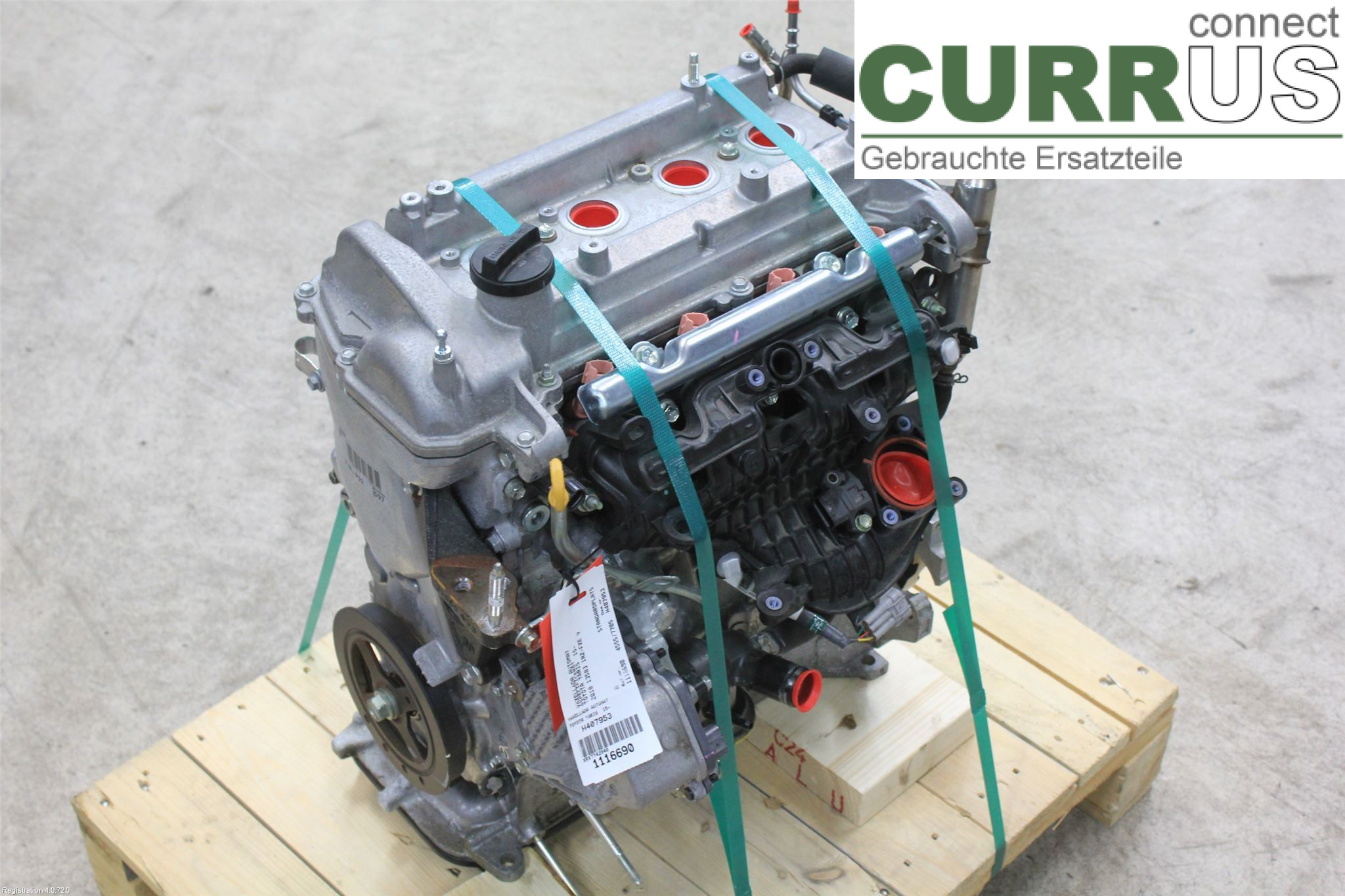 TOYOTA YARIS 15-20 Engine 19000-21D01 1NZ-FXE