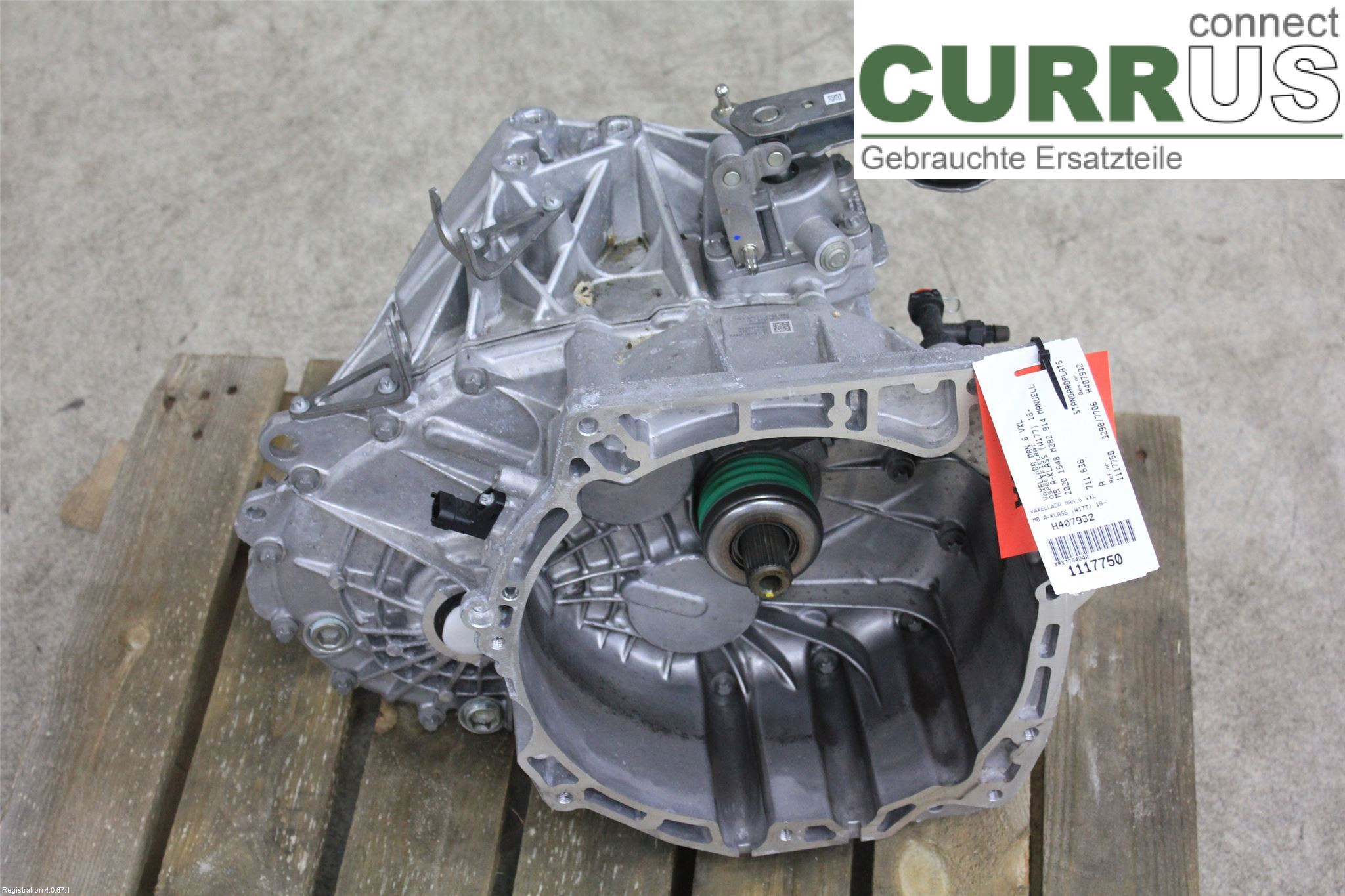 MB A-KLASS (W177) 18- Gearbox (6-speed) A2473601800 M282.914