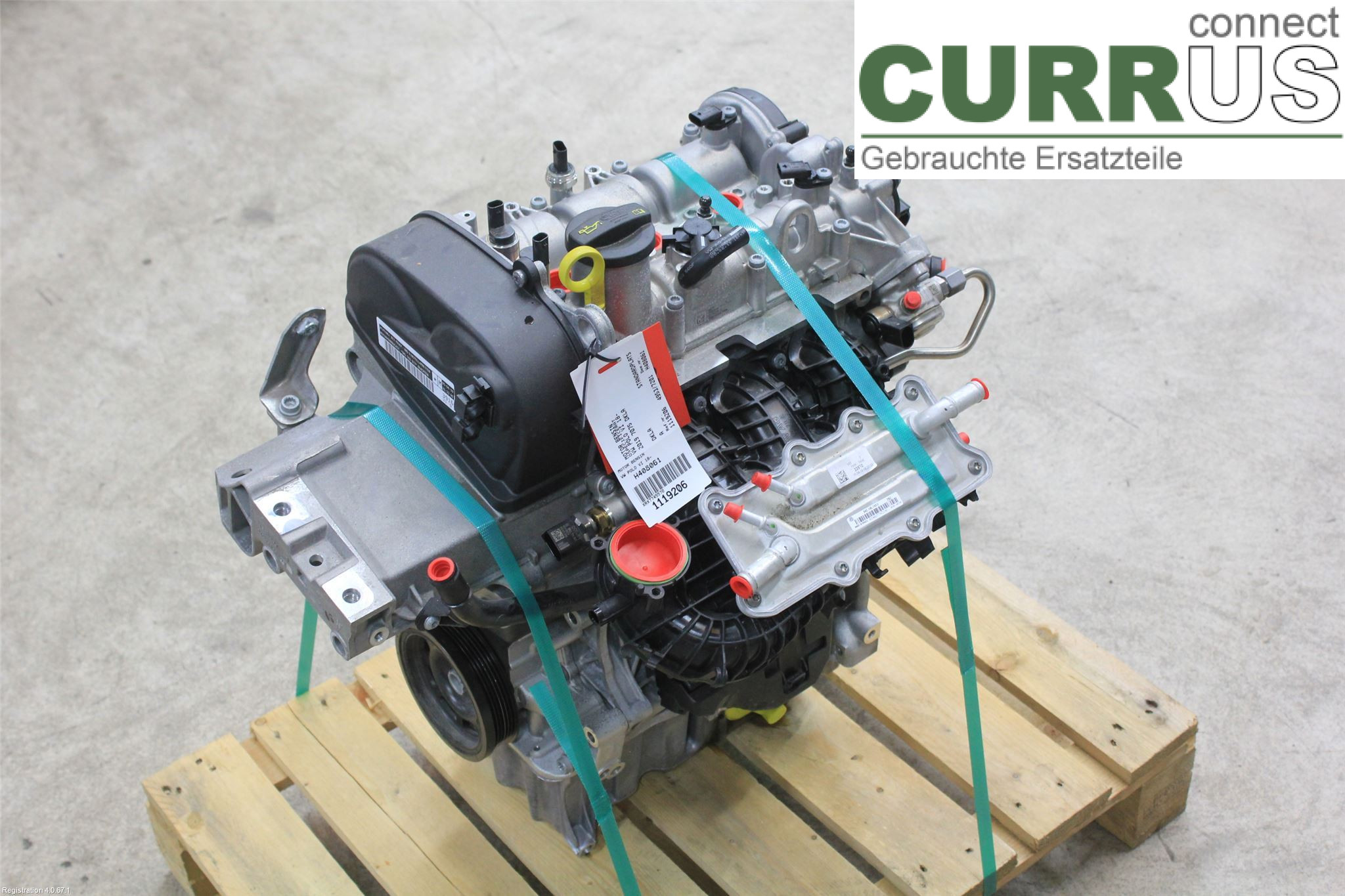 VW POLO VI 18- Engine 04C100098KX DKLA