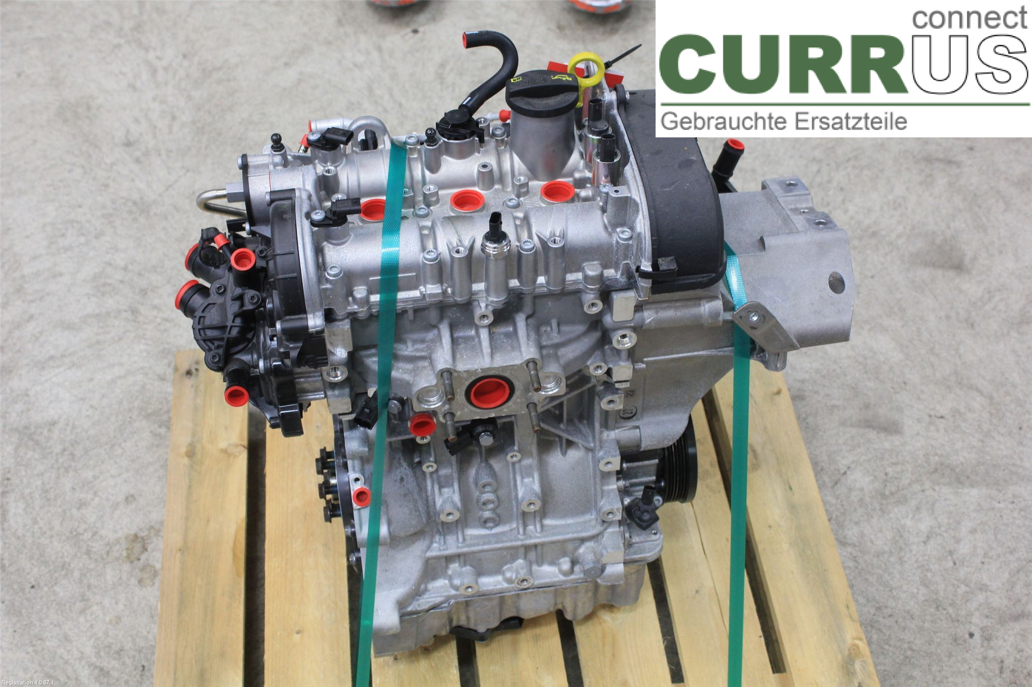 VW POLO VI 18- Engine 04C100098KX DKLA