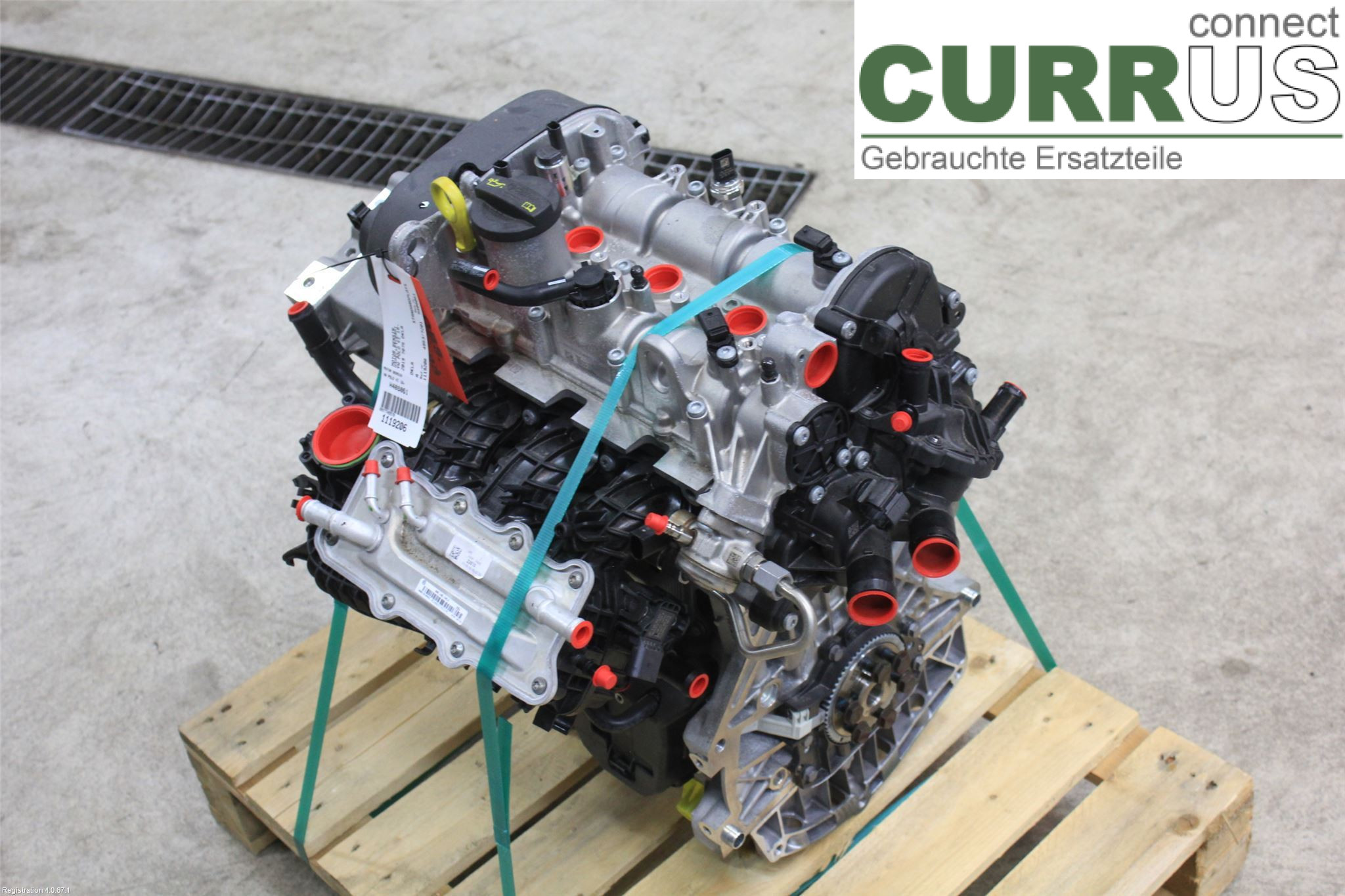 VW POLO VI 18- Engine 04C100098KX DKLA