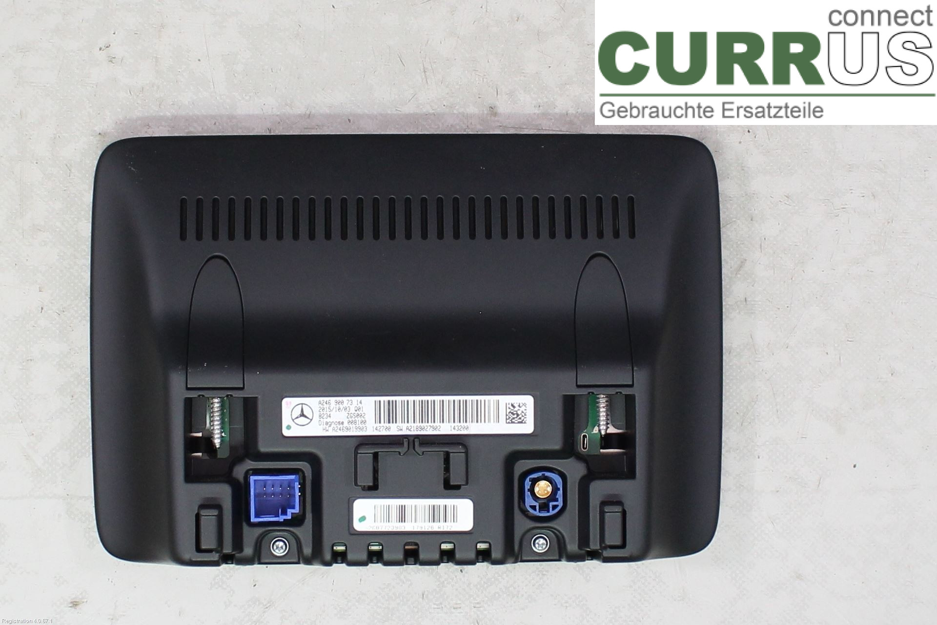 MB CLA-CLASS (C117/X117)  13-19 Monitor A2469007314 OM651.930   