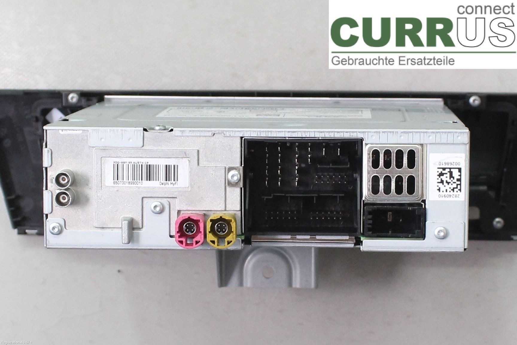 AUDI A6/S6 4G   11-18 Radio CD / Multimedia panel 4G1035182F DDDA
