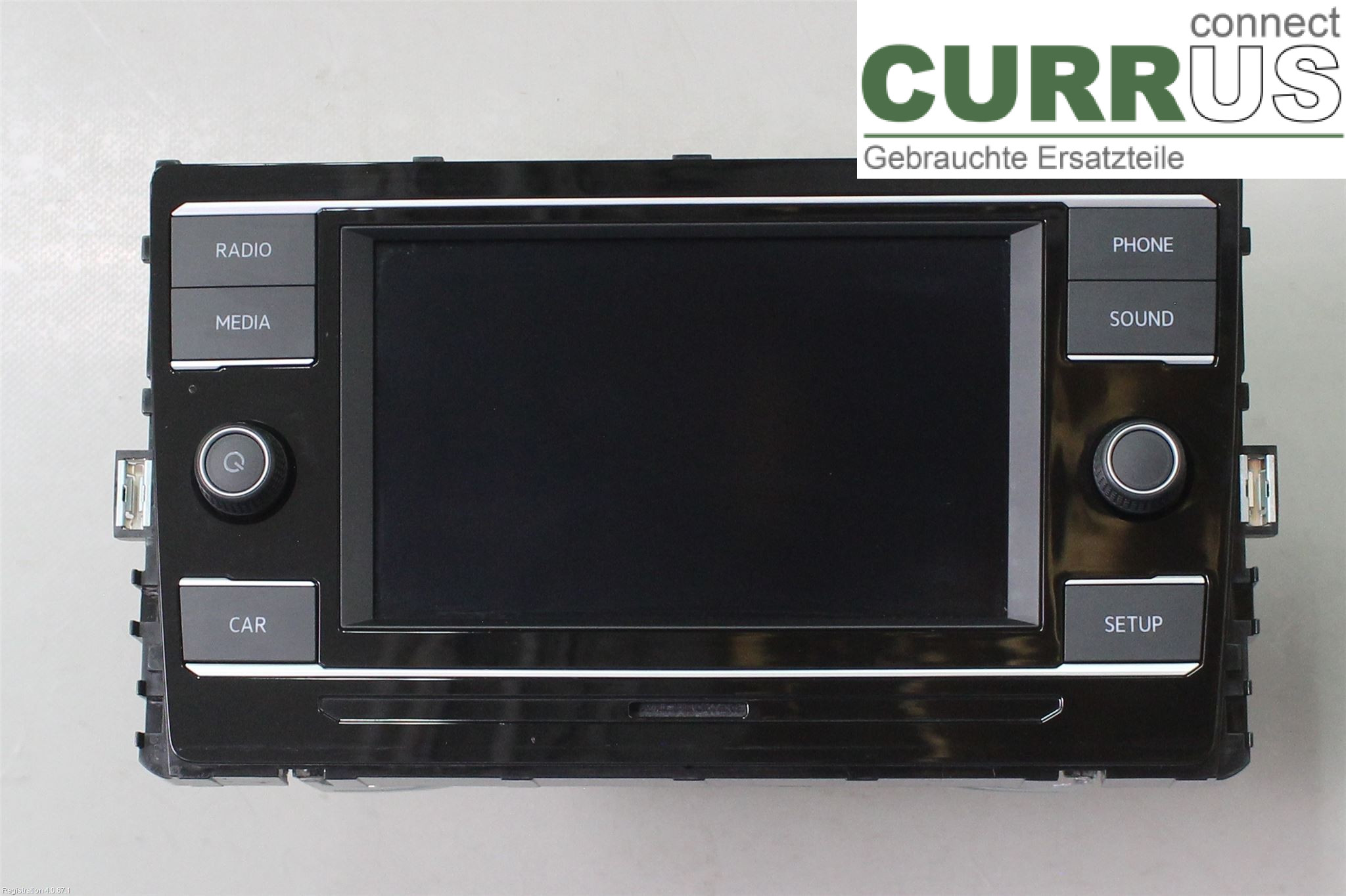 VW POLO VI 18- Radio CD / Multimedia panel 17A035869 DKLA