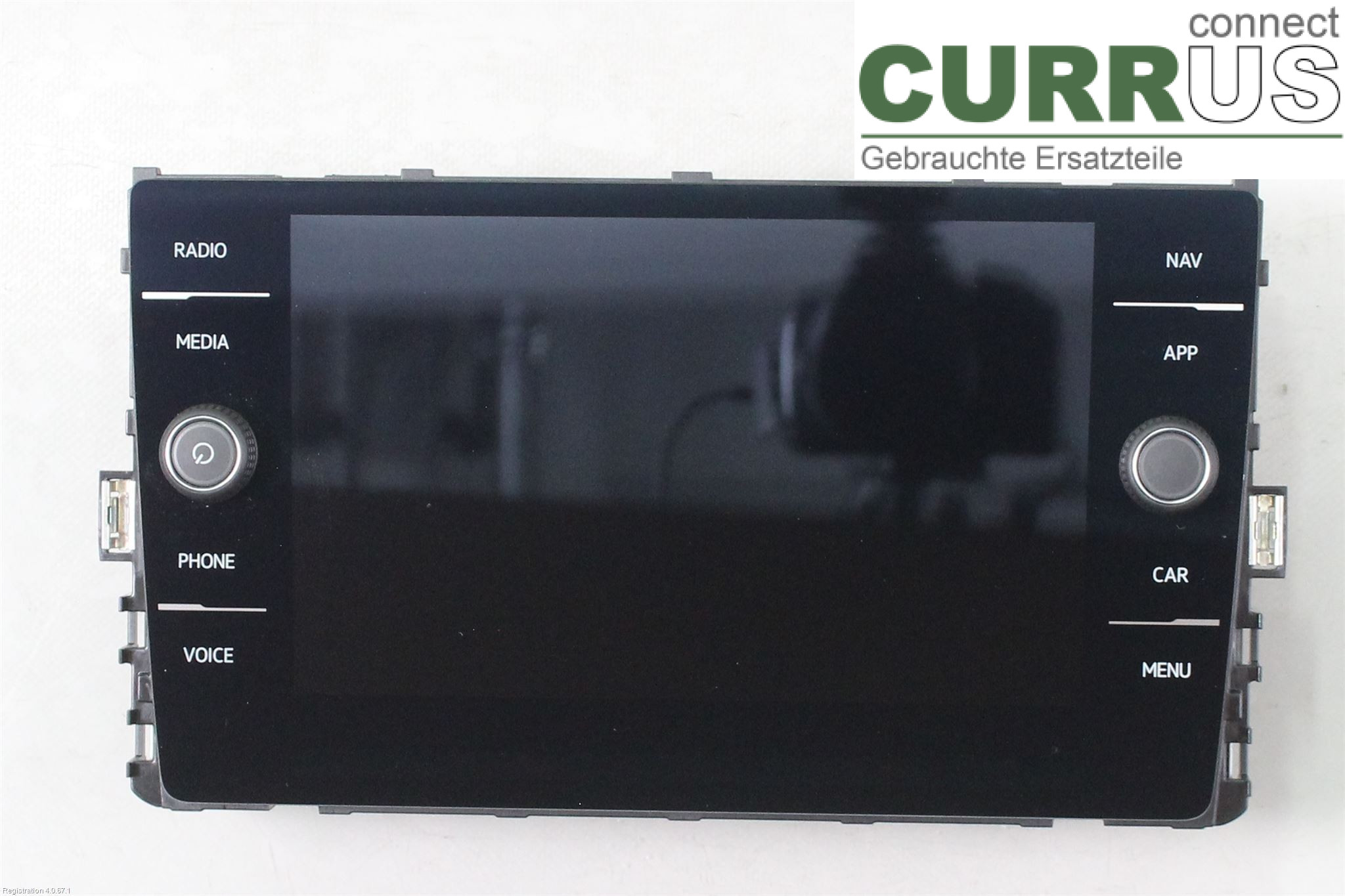 VW GOLF / E-GOLF VII   13-20 Radio-CD-/Multimedia-Panel 5G6919605B EBSA
