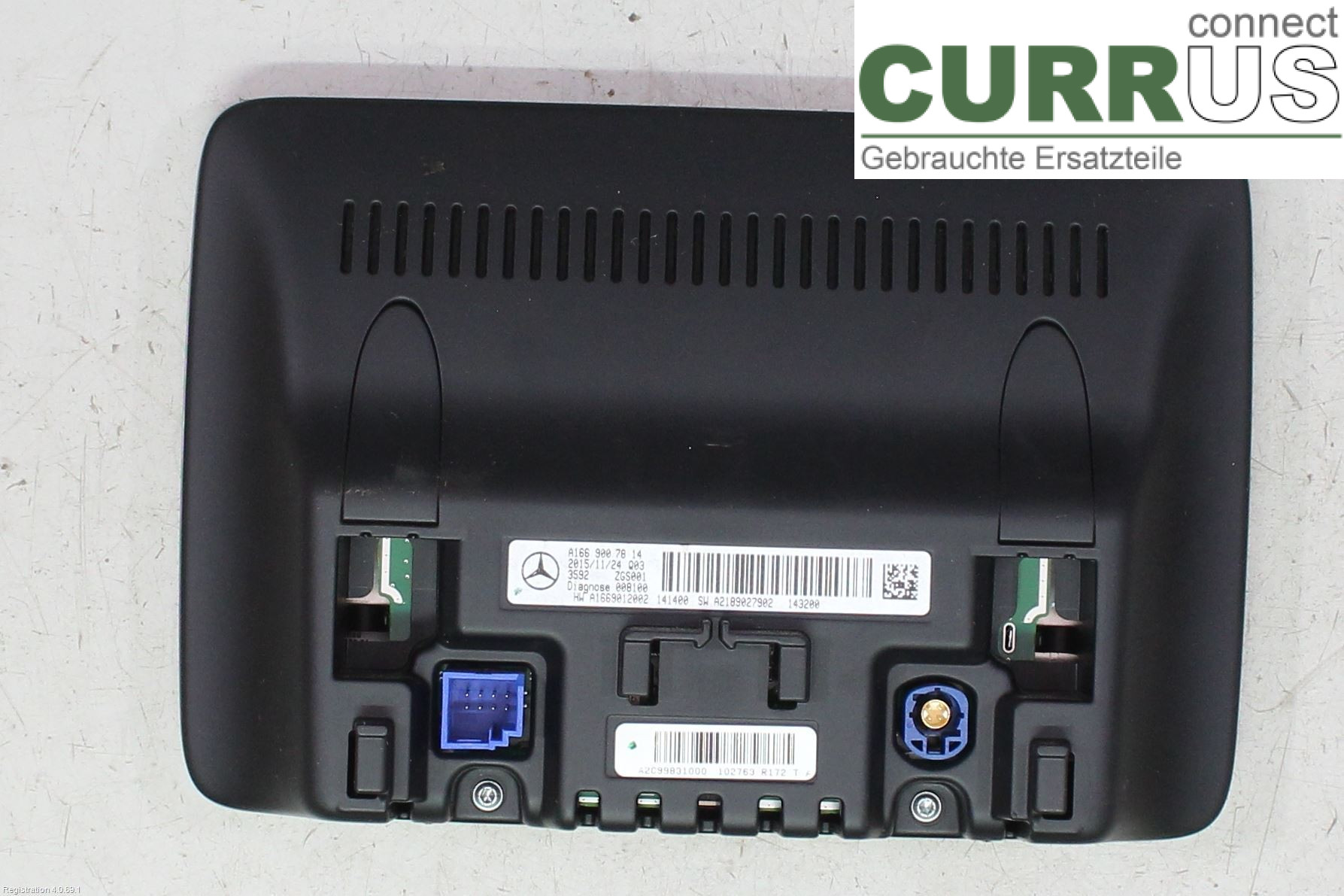 MB A-KLASS (W176)   13-18 Monitor A1669007814 M133.980