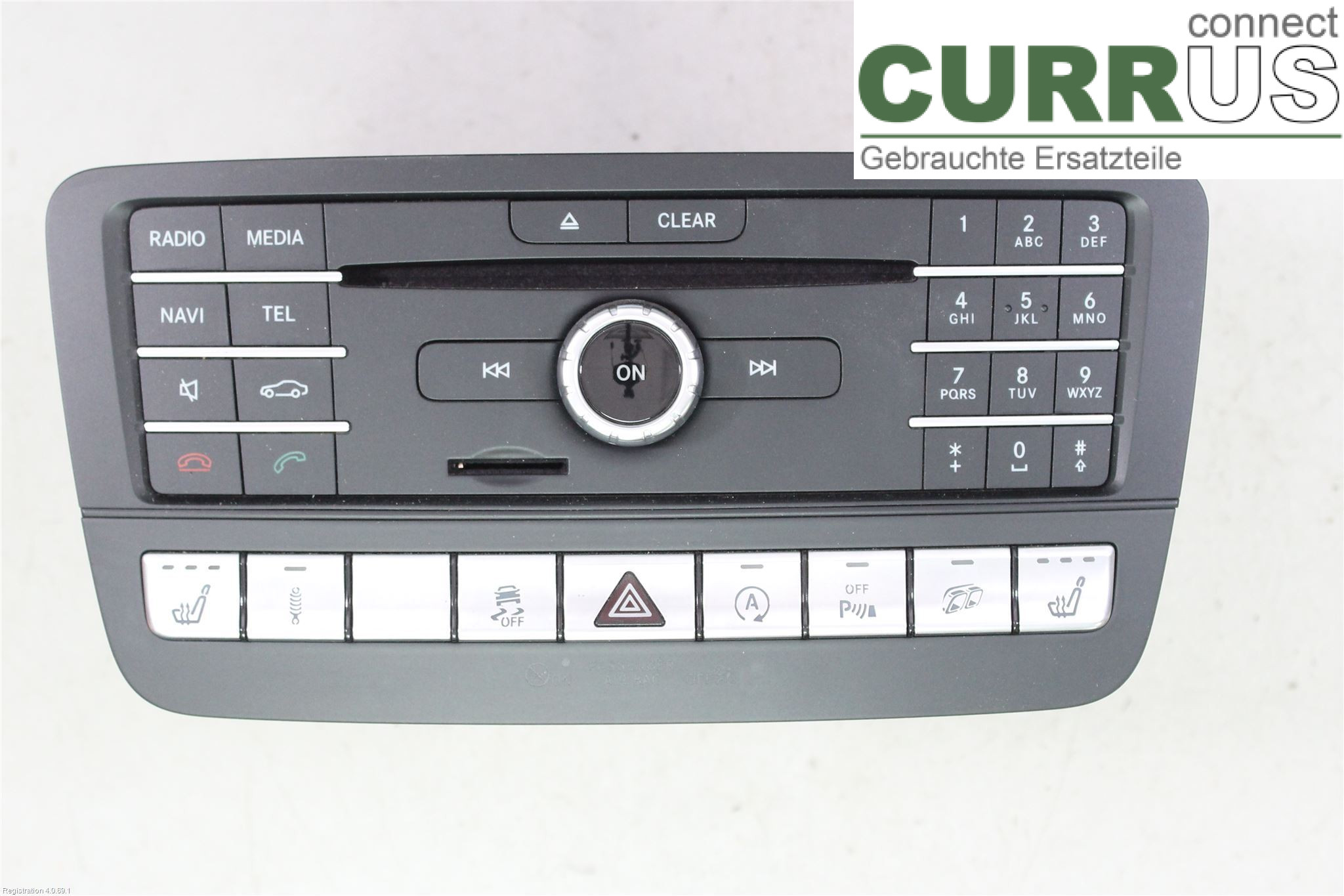 MB A-KLASS (W176)   13-18 Radio-CD-/Multimedia-Panel A2469002617 M133.980