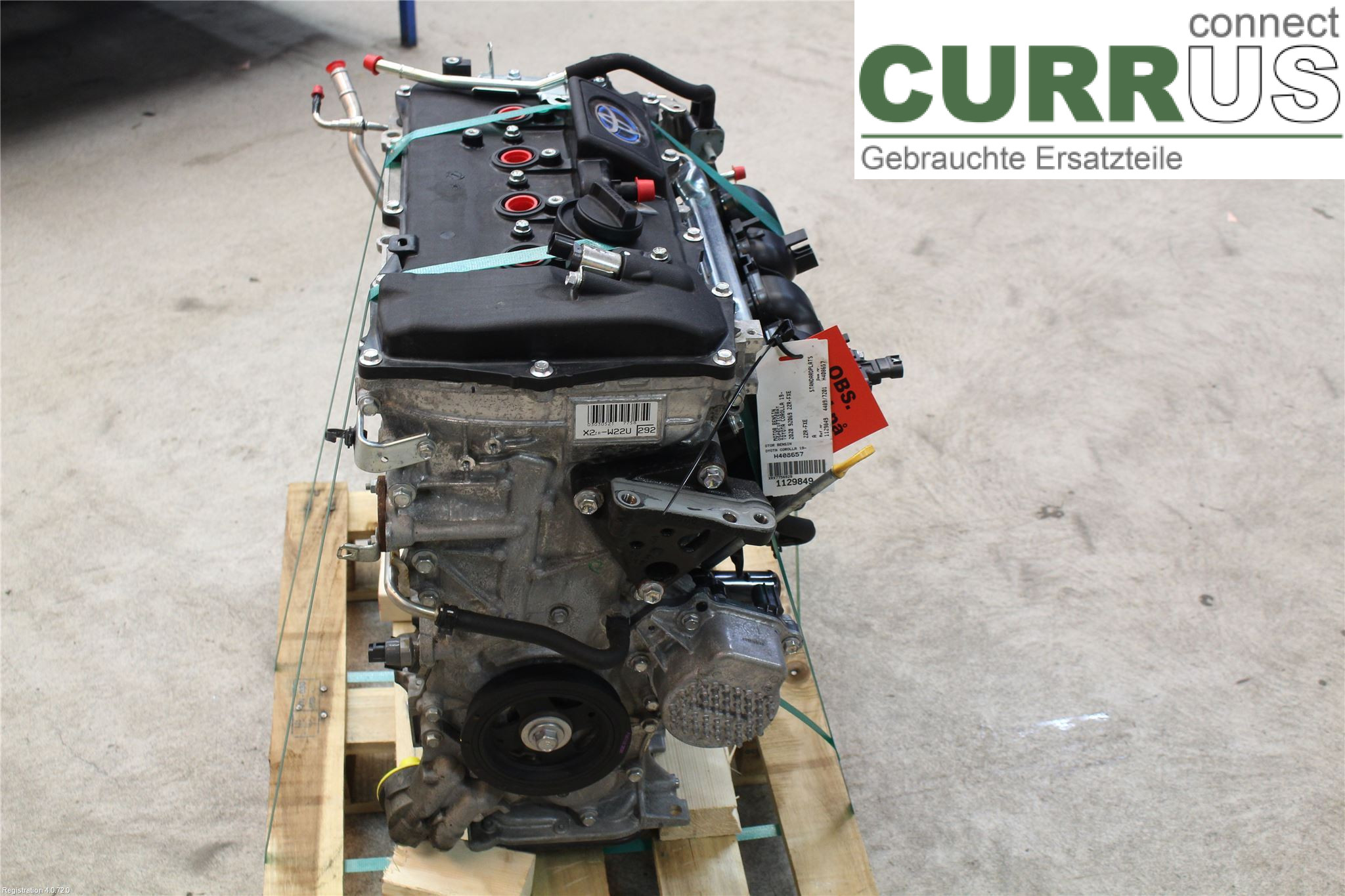 TOYOTA COROLLA 19- Engine 190000T580 2ZR-FXE