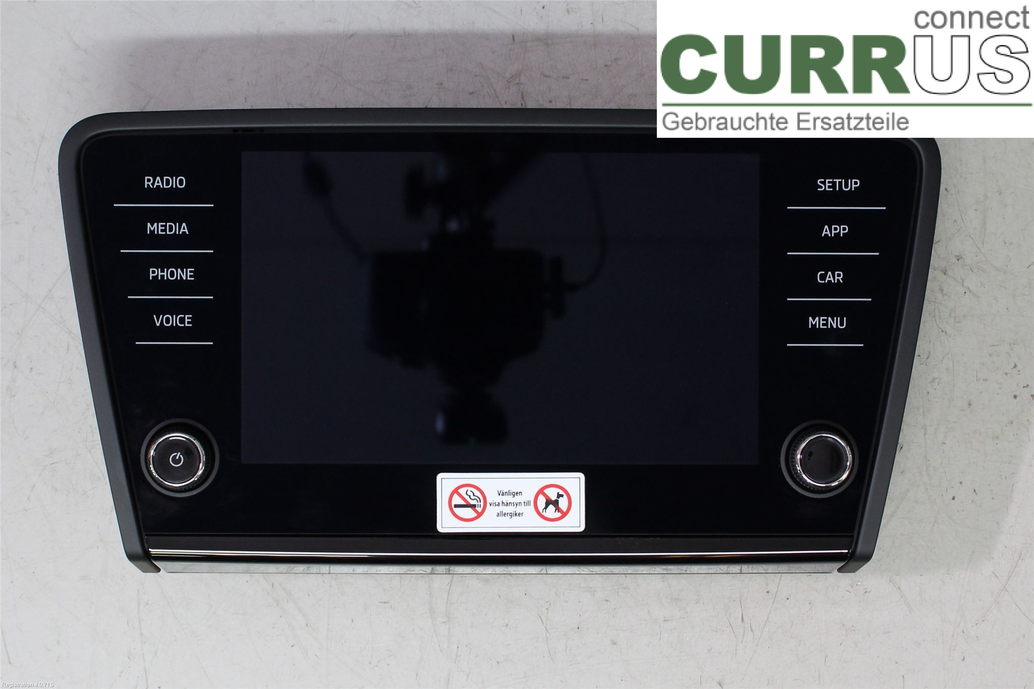 SKODA OCTAVIA  13-20 Radio CD / Multimedia panel 5E0919605N DKRF