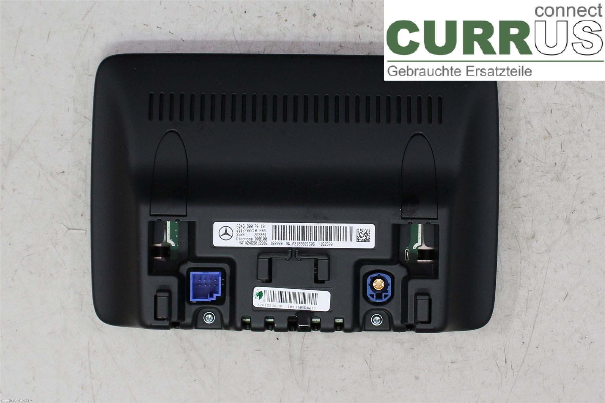 MB CLA-CLASS (C117/X117)  13-19 Monitor A2469007018 OM651.930