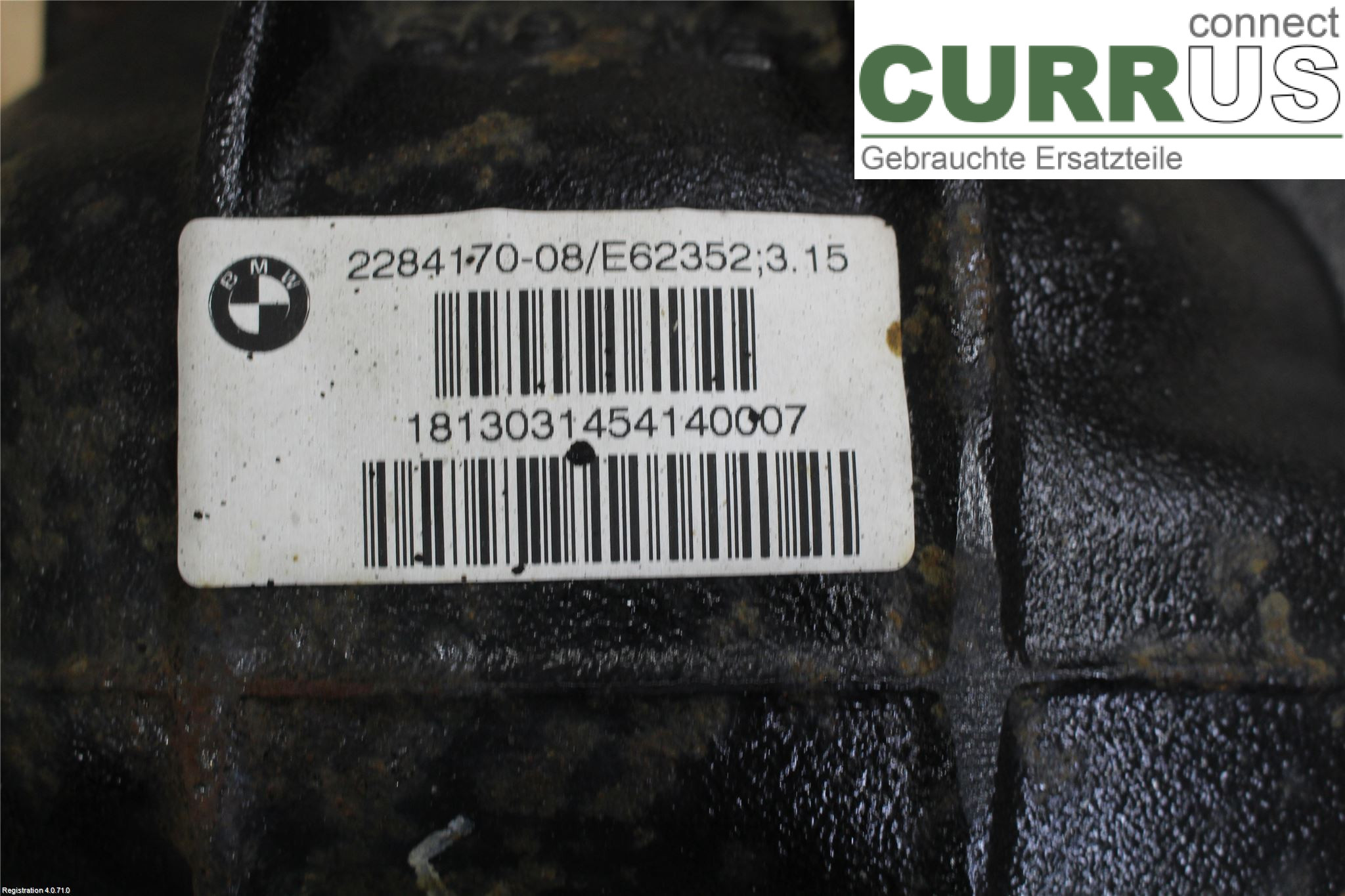 BMW F10/F11/F18  09-17 Differential 33108090474 S63-B44B