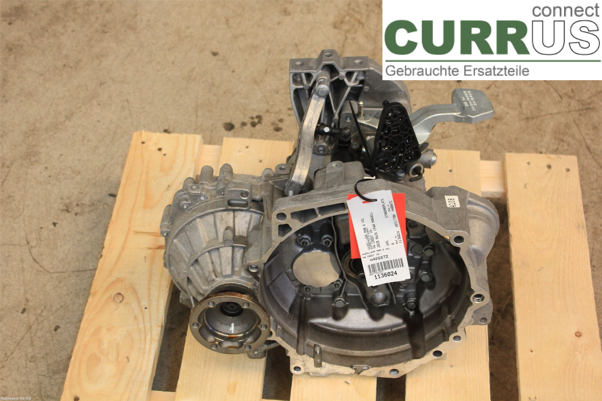 VW CADDY  16-20 6-Gang-Getriebe 02S300054CX  CPWA