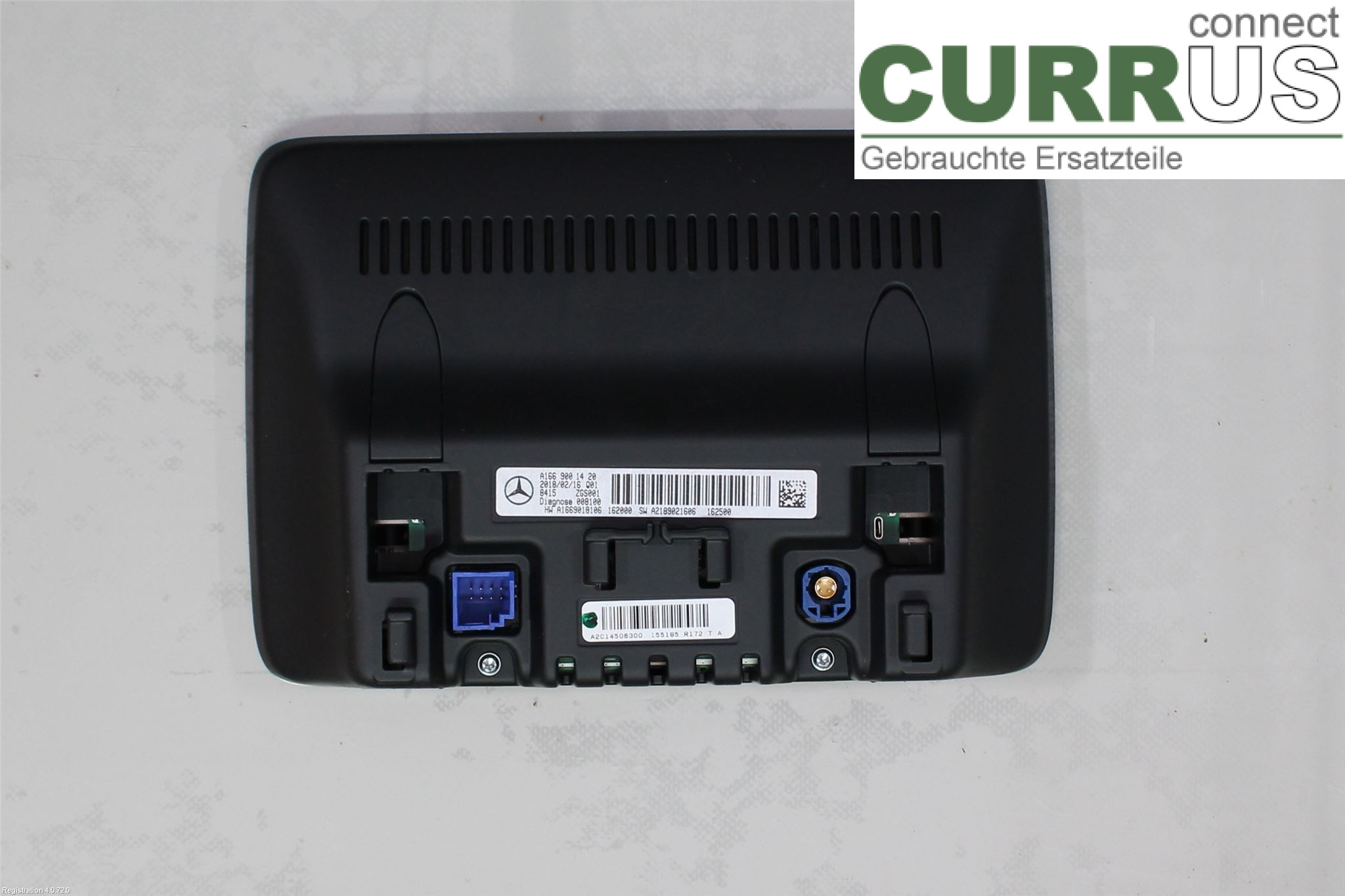 MB A-KLASS (W176)   13-18 Monitor A1669008222 M270.910