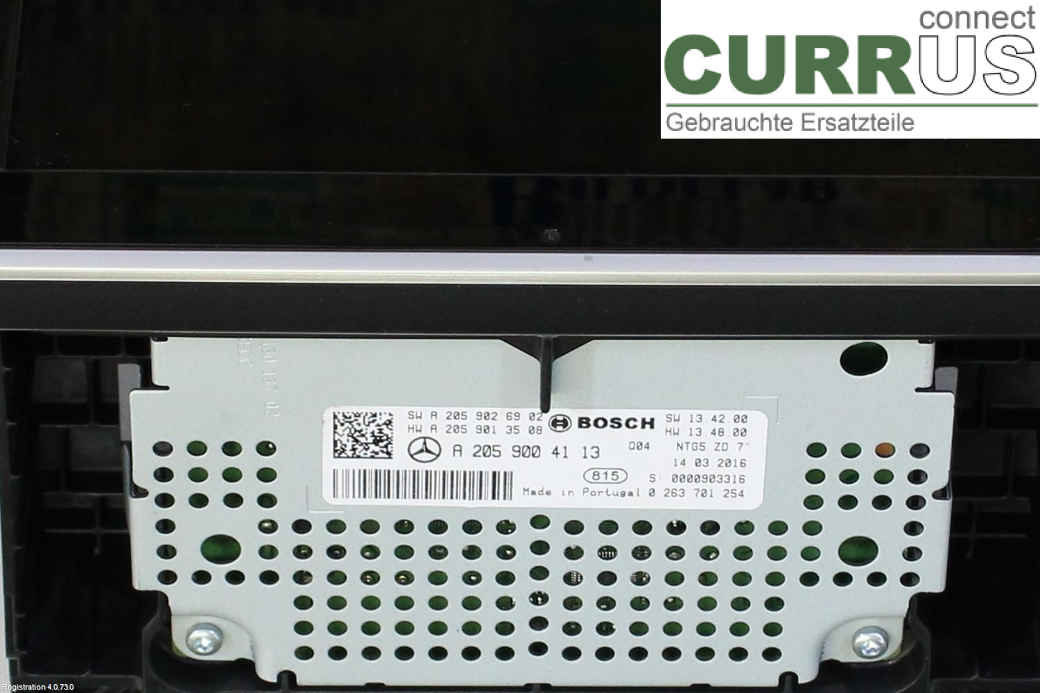 MB C-KLASS (W205)  14- Monitor A2059004113 OM651.921
