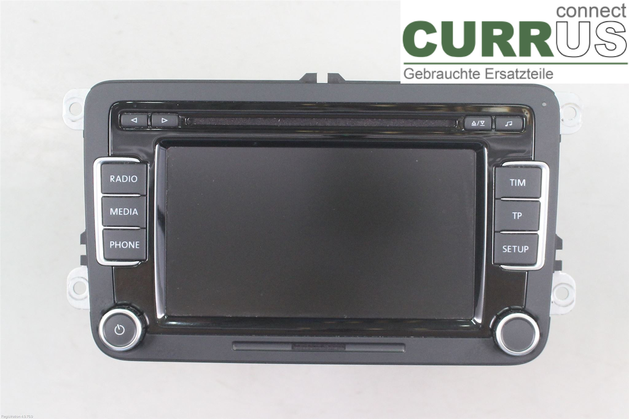 VW POLO       10-17 Radio CD / panneau multimédia 3C8 057 195 FX CAVE