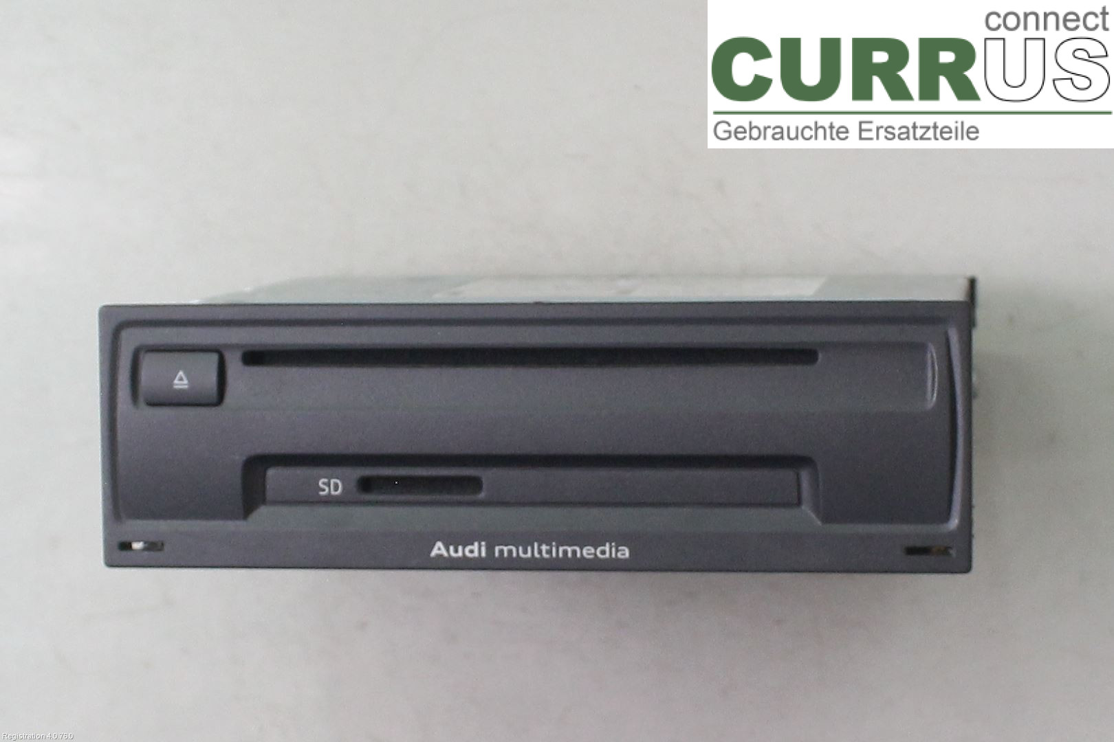 AUDI A3/S3 8V  13-20 Radio-CD-/Multimedia-Panel 8V0 035 840 B  CZGB