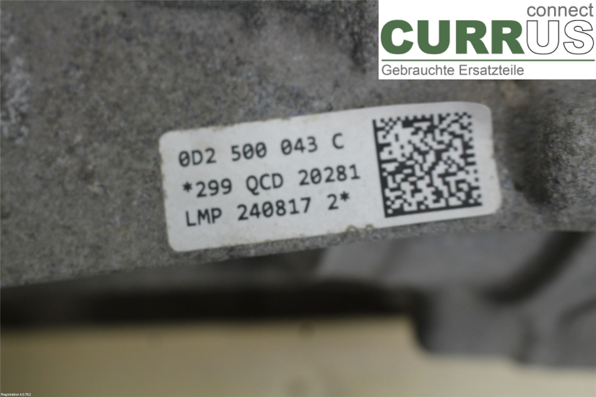 AUDI Q7/SQ7 Differential 0G2 500 043 B  CRTC