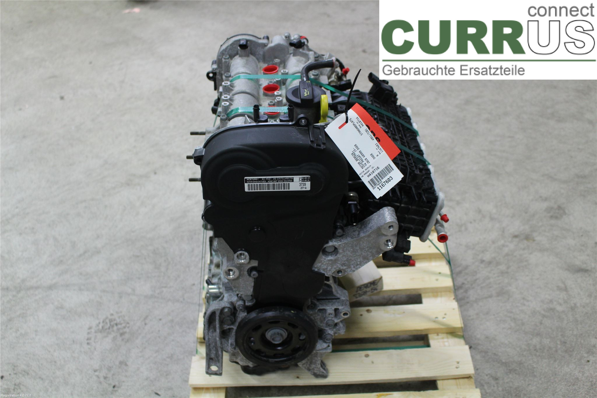 VW PASSAT  15-19 Motor 04E 100 038 GX DGEB
