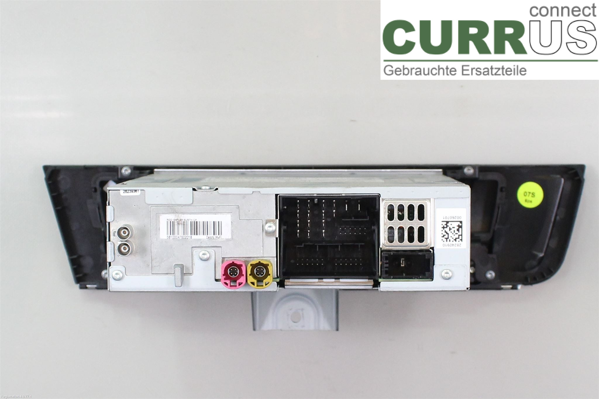 AUDI A6 ALLROAD 4G  12-18 Radio CD / Multimedia panel 4G1 035 182 CX CZVA
