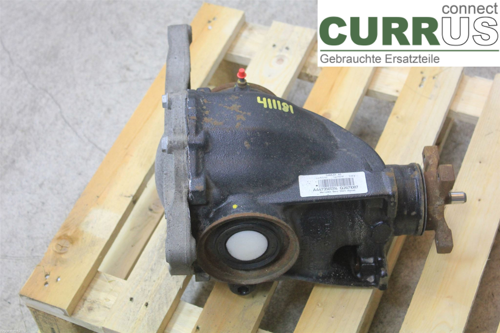 MB VITO/V-KLASS (W447)  14- Differential A 447 350 13 14  OM654.920