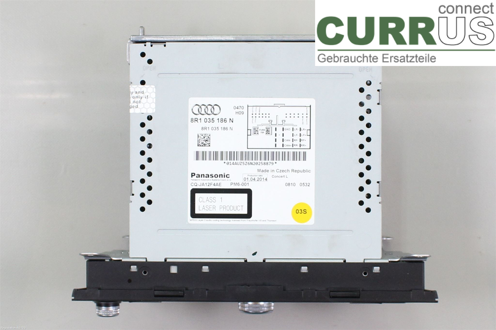 AUDI ALLROAD    09-16 Radio CD / Multimedia panel 8R1 057 186 N  CGLC