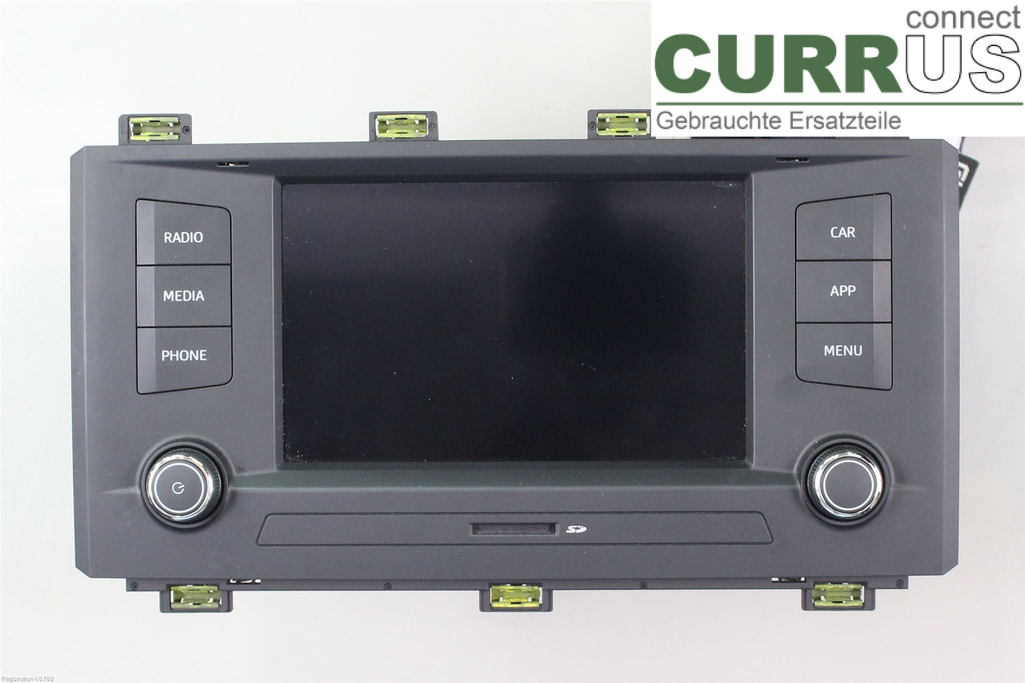 SEAT ATECA 16- Radio CD / Multimedia panel 575 035 871 F DGTE