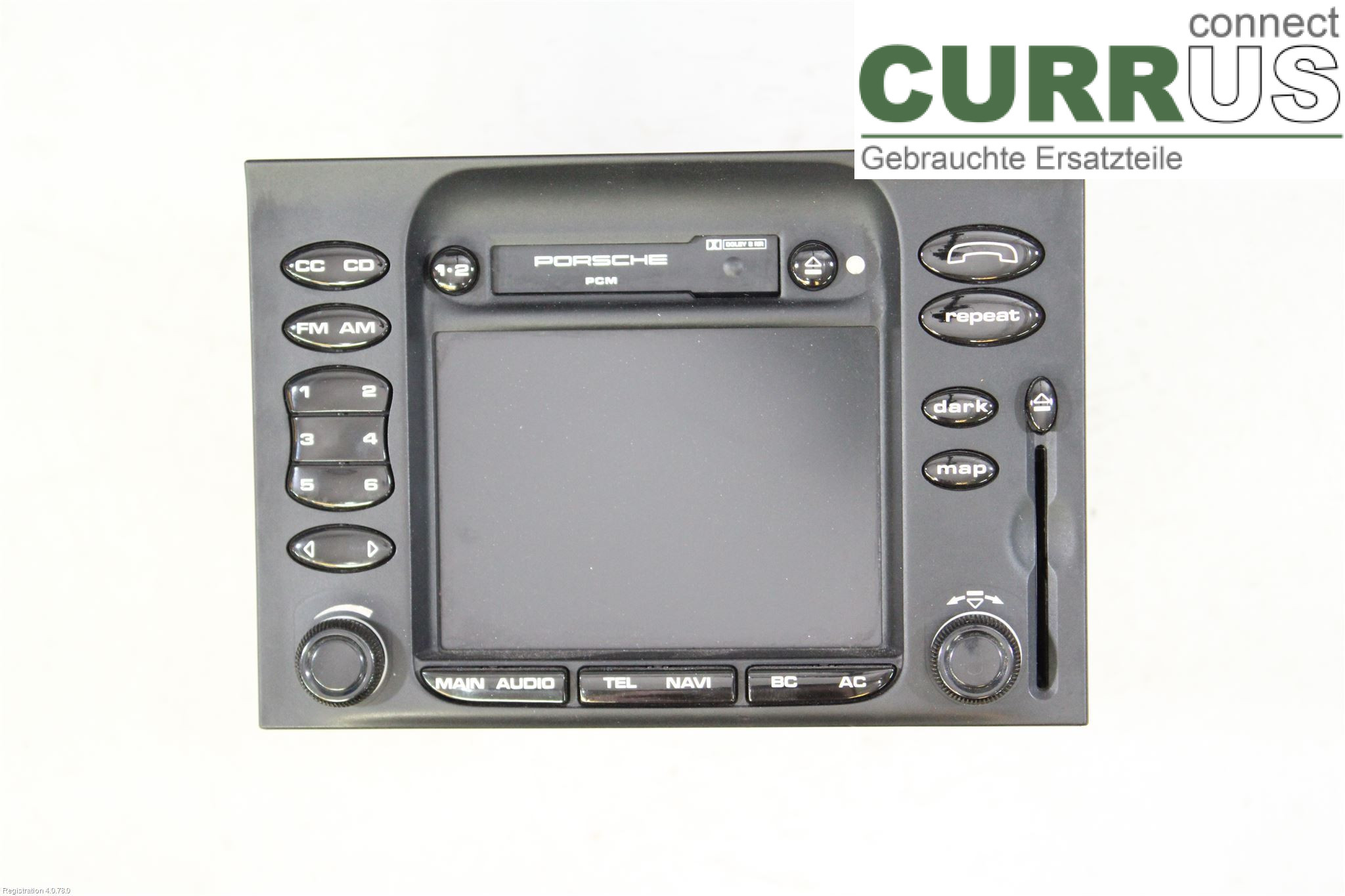 PORSCHE 911 64- Radio CD / Multimedia panel 996 642 904 04 M96.01
