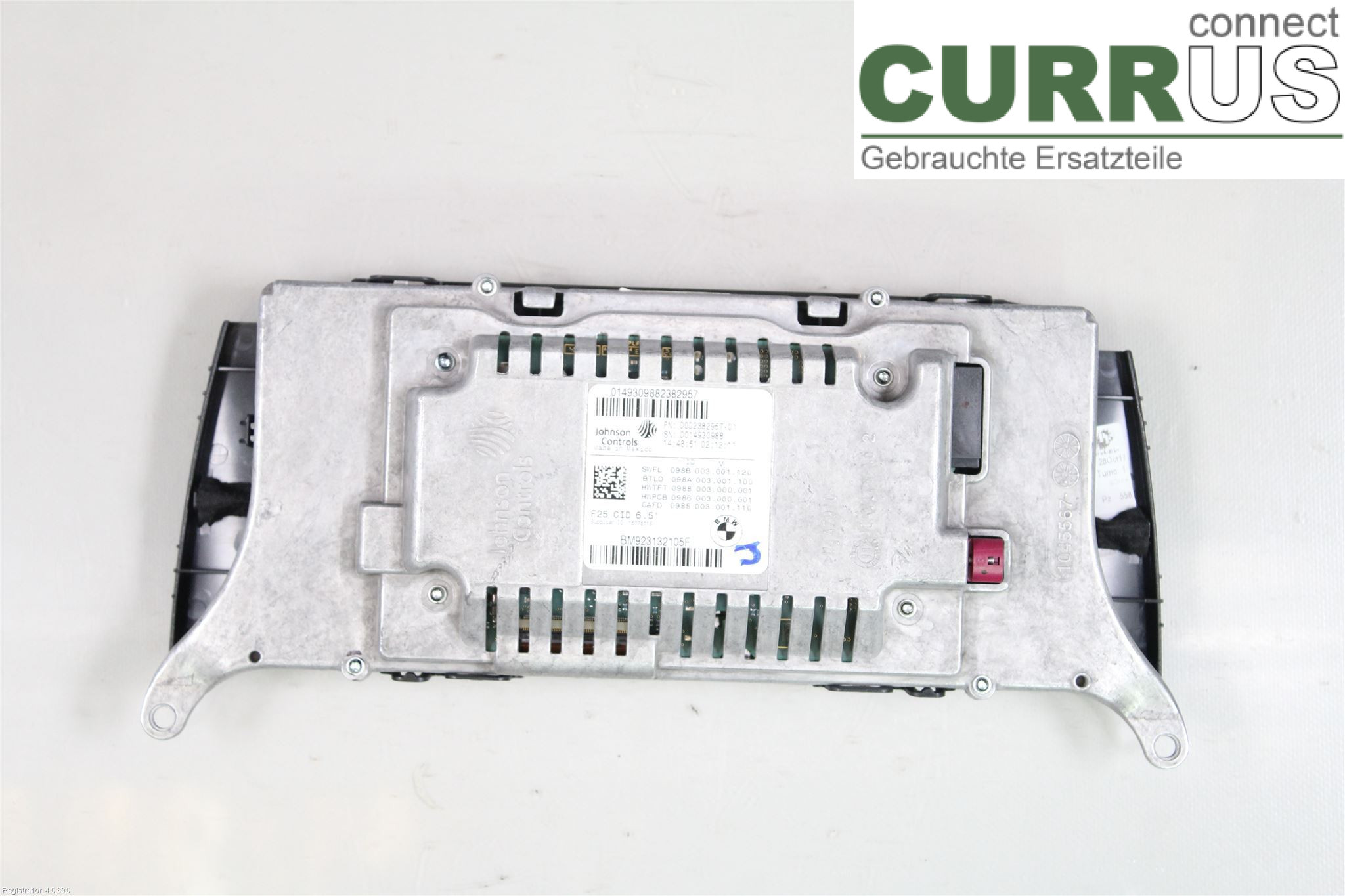 BMW X3 F25    10-17 Monitor 65 50 9 278 281 N47-D20C